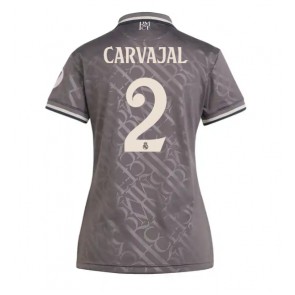 Real Madrid Daniel Carvajal #2 Alternativní Dres pro Dámy 2024-25 Krátkým Rukávem