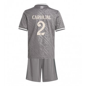 Real Madrid Daniel Carvajal #2 Alternativní dres komplet pro Děti 2024-25 Krátkým Rukávem (+ Krátké kalhoty)