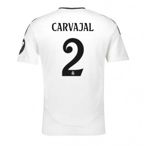 Real Madrid Daniel Carvajal #2 Domácí Dres 2024-25 Krátkým Rukávem