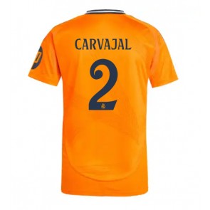 Real Madrid Daniel Carvajal #2 Venkovní Dres 2024-25 Krátkým Rukávem