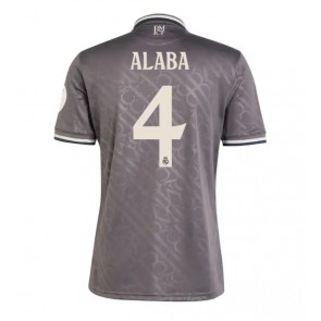 Real Madrid David Alaba #4 Alternativní Dres 2024-25 Krátkým Rukávem