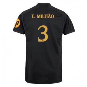 Real Madrid Eder Militao #3 Alternativní Dres 2023-24 Krátkým Rukávem