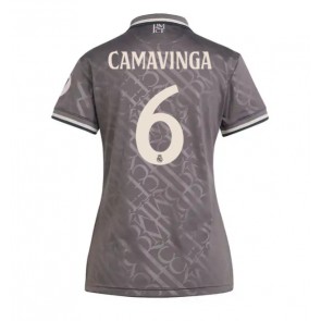 Real Madrid Eduardo Camavinga #6 Alternativní Dres pro Dámy 2024-25 Krátkým Rukávem