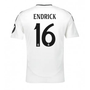 Real Madrid Endrick #16 Domácí Dres 2024-25 Krátkým Rukávem