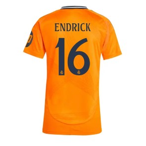 Real Madrid Endrick #16 Venkovní Dres pro Dámy 2024-25 Krátkým Rukávem