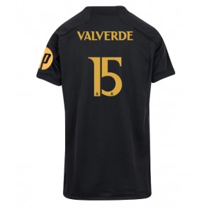 Real Madrid Federico Valverde #15 Alternativní Dres pro Dámy 2023-24 Krátkým Rukávem