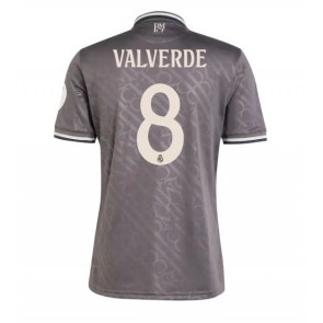 Real Madrid Federico Valverde #8 Alternativní Dres 2024-25 Krátkým Rukávem