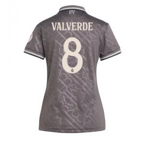 Real Madrid Federico Valverde #8 Alternativní Dres pro Dámy 2024-25 Krátkým Rukávem