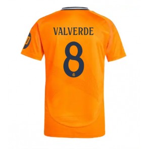 Real Madrid Federico Valverde #8 Venkovní Dres 2024-25 Krátkým Rukávem