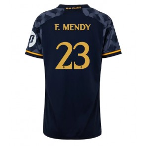 Real Madrid Ferland Mendy #23 Venkovní Dres pro Dámy 2023-24 Krátkým Rukávem