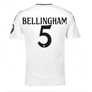 Real Madrid Jude Bellingham #5 Domácí Dres 2024-25 Krátkým Rukávem