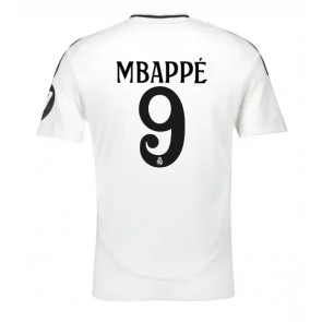 Real Madrid Kylian Mbappe #9 Domácí Dres 2024-25 Krátkým Rukávem