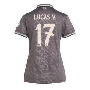 Real Madrid Lucas Vazquez #17 Alternativní Dres pro Dámy 2024-25 Krátkým Rukávem