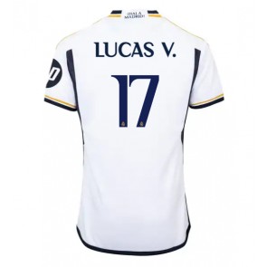 Real Madrid Lucas Vazquez #17 Domácí Dres 2023-24 Krátkým Rukávem