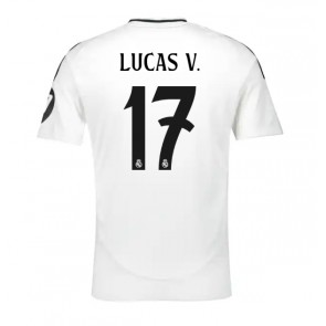 Real Madrid Lucas Vazquez #17 Domácí Dres 2024-25 Krátkým Rukávem