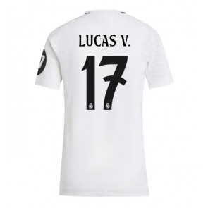 Real Madrid Lucas Vazquez #17 Domácí Dres pro Dámy 2024-25 Krátkým Rukávem