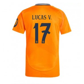 Real Madrid Lucas Vazquez #17 Venkovní Dres 2024-25 Krátkým Rukávem