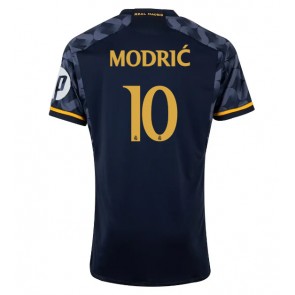 Real Madrid Luka Modric #10 Venkovní Dres 2023-24 Krátkým Rukávem