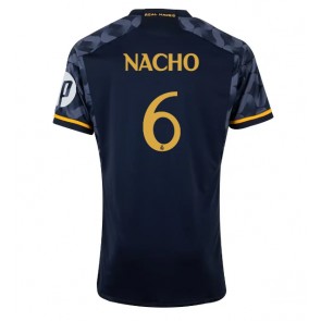 Real Madrid Nacho Fernandez #6 Venkovní Dres 2023-24 Krátkým Rukávem