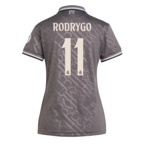 Real Madrid Rodrygo Goes #11 Alternativní Dres pro Dámy 2024-25 Krátkým Rukávem