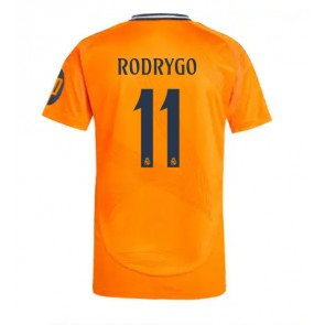 Real Madrid Rodrygo Goes #11 Venkovní Dres 2024-25 Krátkým Rukávem