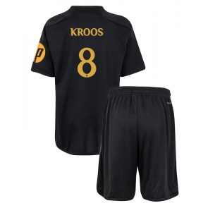 Real Madrid Toni Kroos #8 Alternativní dres komplet pro Děti 2023-24 Krátkým Rukávem (+ Krátké kalhoty)