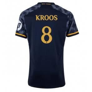 Real Madrid Toni Kroos #8 Venkovní Dres 2023-24 Krátkým Rukávem