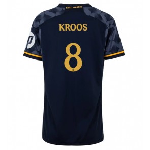 Real Madrid Toni Kroos #8 Venkovní Dres pro Dámy 2023-24 Krátkým Rukávem