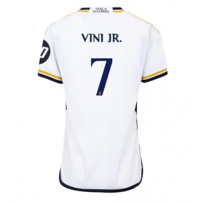 Real Madrid Vinicius Junior #7 Domácí Dres pro Dámy 2023-24 Krátkým Rukávem