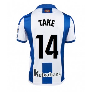 Real Sociedad Takefusa Kubo #14 Domácí Dres 2024-25 Krátkým Rukávem