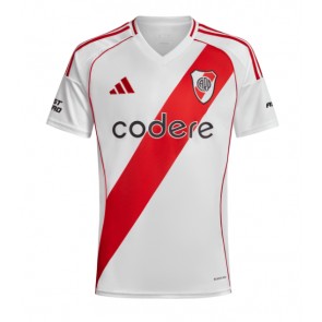 River Plate Domácí Dres 2024-25 Krátkým Rukávem