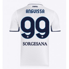 SSC Napoli Frank Anguissa #99 Venkovní Dres 2024-25 Krátkým Rukávem