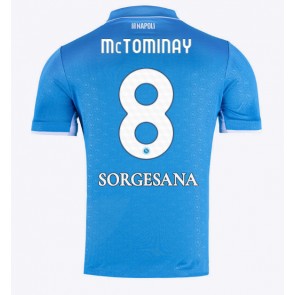 SSC Napoli Scott McTominay #8 Domácí Dres 2024-25 Krátkým Rukávem