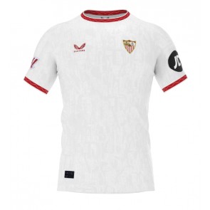 Sevilla Domácí Dres 2024-25 Krátkým Rukávem