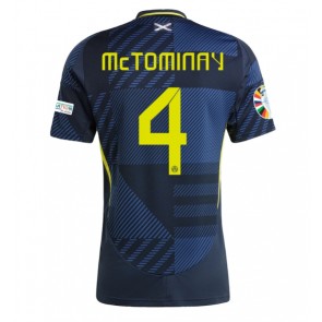 Skotsko Scott McTominay #4 Domácí Dres ME 2024 Krátkým Rukávem