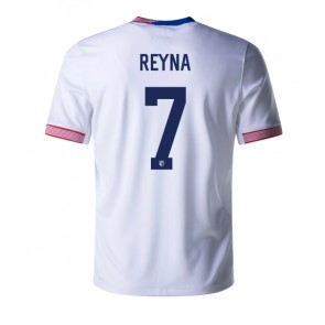 Spojené Státy Giovanni Reyna #7 Domácí Dres Copa America 2024 Krátkým Rukávem