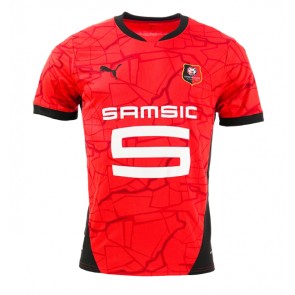 Stade Rennais Domácí Dres 2024-25 Krátkým Rukávem