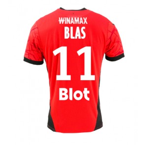 Stade Rennais Ludovic Blas #11 Domácí Dres 2024-25 Krátkým Rukávem