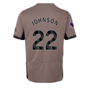 Tottenham Hotspur Brennan Johnson #22 Alternativní Dres pro Dámy 2023-24 Krátkým Rukávem