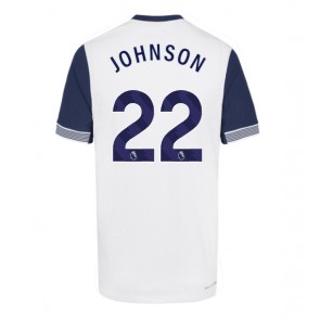 Tottenham Hotspur Brennan Johnson #22 Domácí Dres 2024-25 Krátkým Rukávem