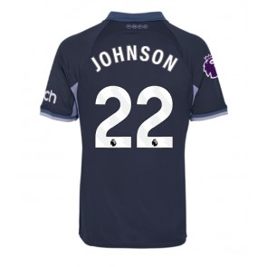 Tottenham Hotspur Brennan Johnson #22 Venkovní Dres 2023-24 Krátkým Rukávem