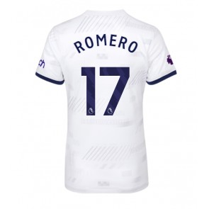 Tottenham Hotspur Cristian Romero #17 Domácí Dres pro Dámy 2023-24 Krátkým Rukávem