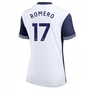 Tottenham Hotspur Cristian Romero #17 Domácí Dres pro Dámy 2024-25 Krátkým Rukávem