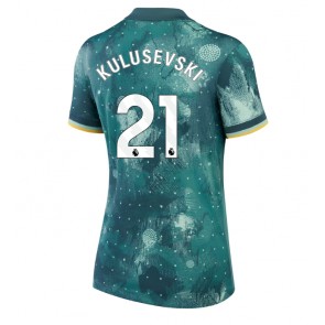 Tottenham Hotspur Dejan Kulusevski #21 Alternativní Dres pro Dámy 2024-25 Krátkým Rukávem