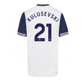 Tottenham Hotspur Dejan Kulusevski #21 Domácí Dres 2024-25 Krátkým Rukávem