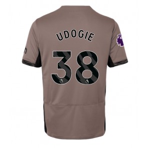 Tottenham Hotspur Destiny Udogie #38 Alternativní Dres pro Dámy 2023-24 Krátkým Rukávem