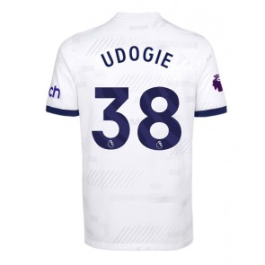 Tottenham Hotspur Destiny Udogie #38 Domácí Dres 2023-24 Krátkým Rukávem