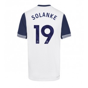 Tottenham Hotspur Dominic Solanke #19 Domácí Dres 2024-25 Krátkým Rukávem