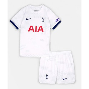 Tottenham Hotspur Domácí dres komplet pro Děti 2023-24 Krátkým Rukávem (+ Krátké kalhoty)