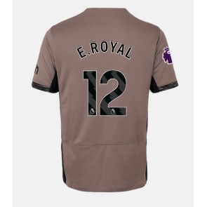 Tottenham Hotspur Emerson Royal #12 Alternativní Dres 2023-24 Krátkým Rukávem